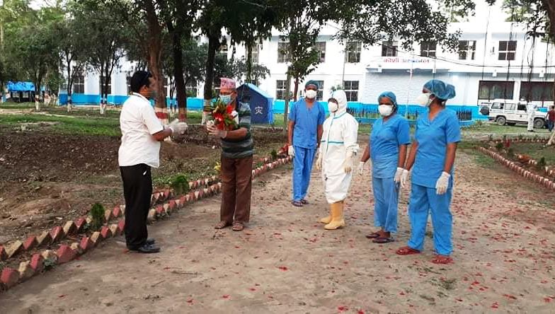 झापाका ६३ वर्षीय वृद्धले जिते कोरोना 